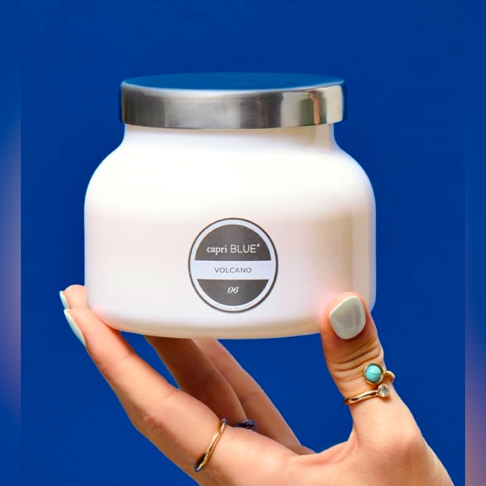 Capri Blue Volcano Scented Candles - Luxury Glass Jar Candles for Home (19 oz)